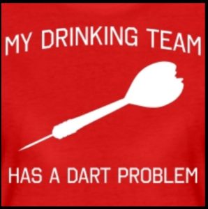 My drinking team has a dart problem
